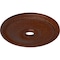 Ekena Millwork Theia Medallion (Canopies up to 6 3/4"), 24"OD x 3 5/8"ID x 1 3/4"P, Burnished Mahogany Crackle CM24THBMC - alternate 3